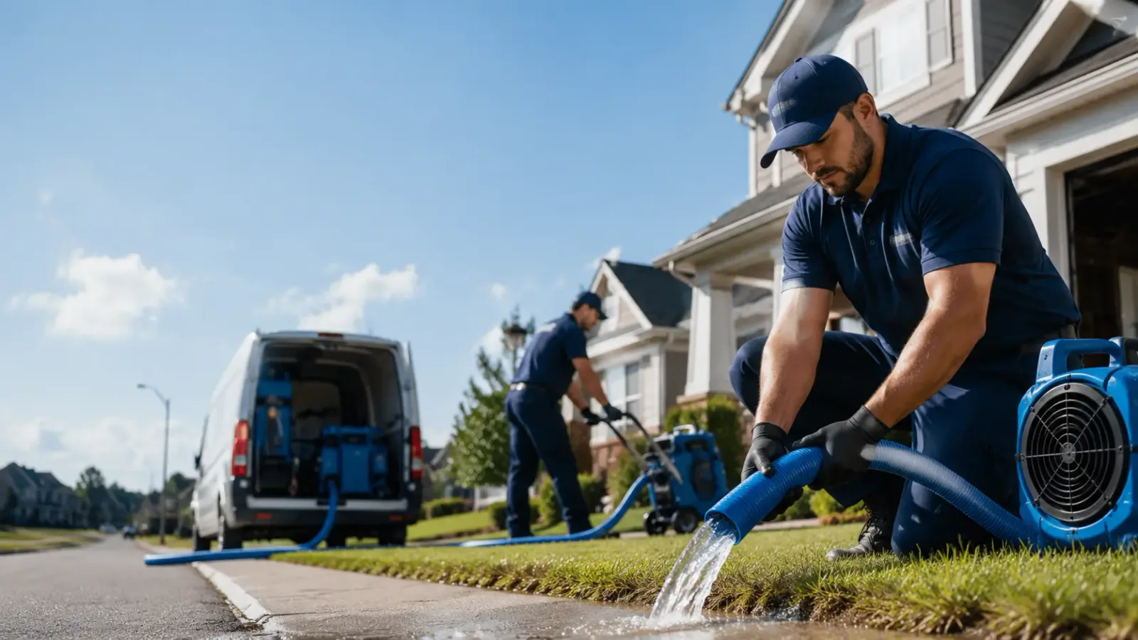 Flood Damage Restoration in Belmont, MI